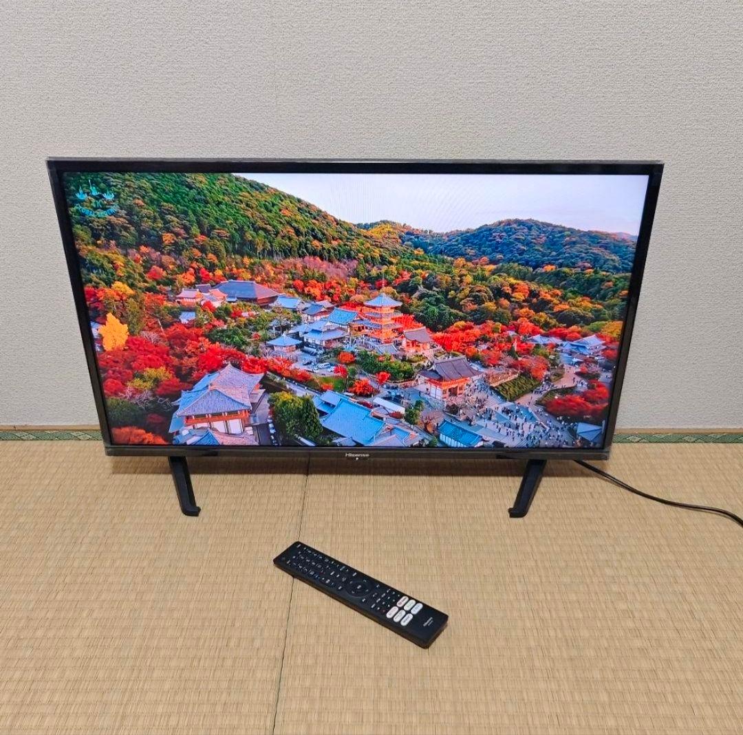 ハイセンス　32型　スマートテレビ ネット動画️⭕️地上波BSCS 2022年製