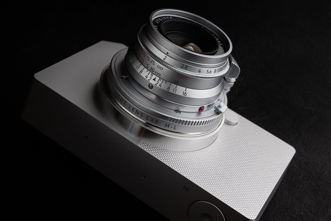 割引中｜Light lens lab 35mm F2 ライカM シルバー+フード
