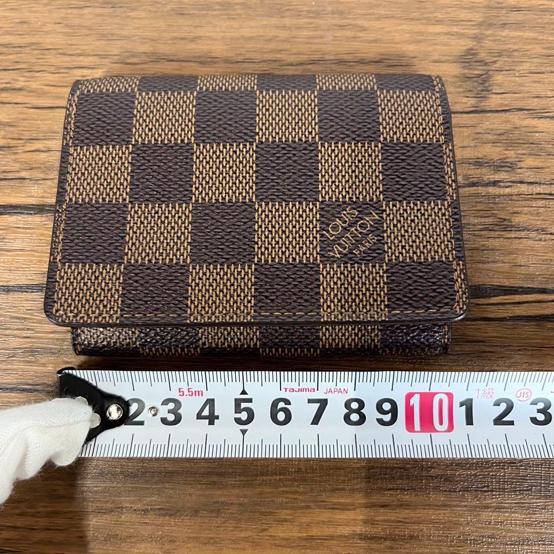 【美品】LOUISVUITTON ダミエ カードケース 名刺入れ