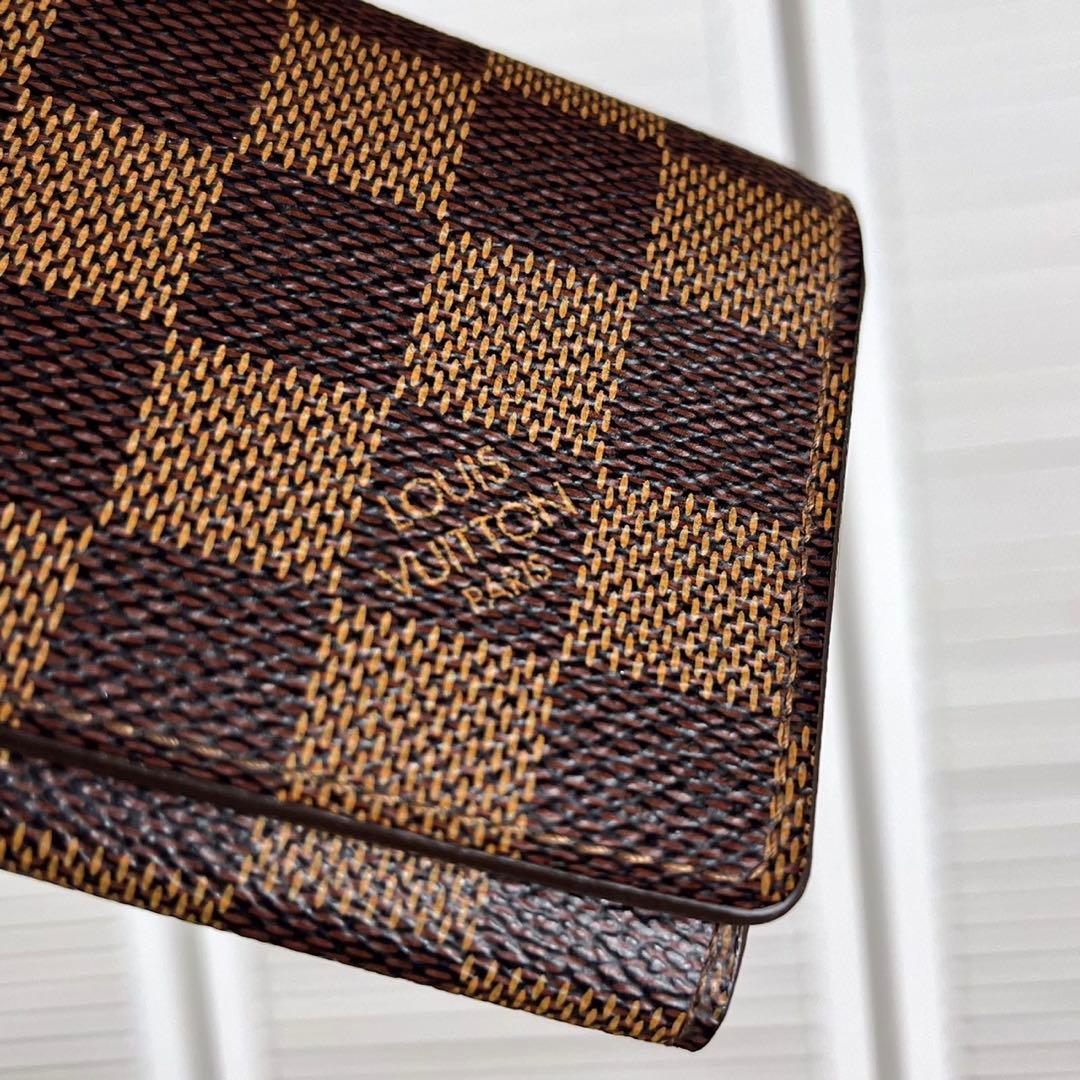 【美品】LOUISVUITTON ダミエ カードケース 名刺入れ