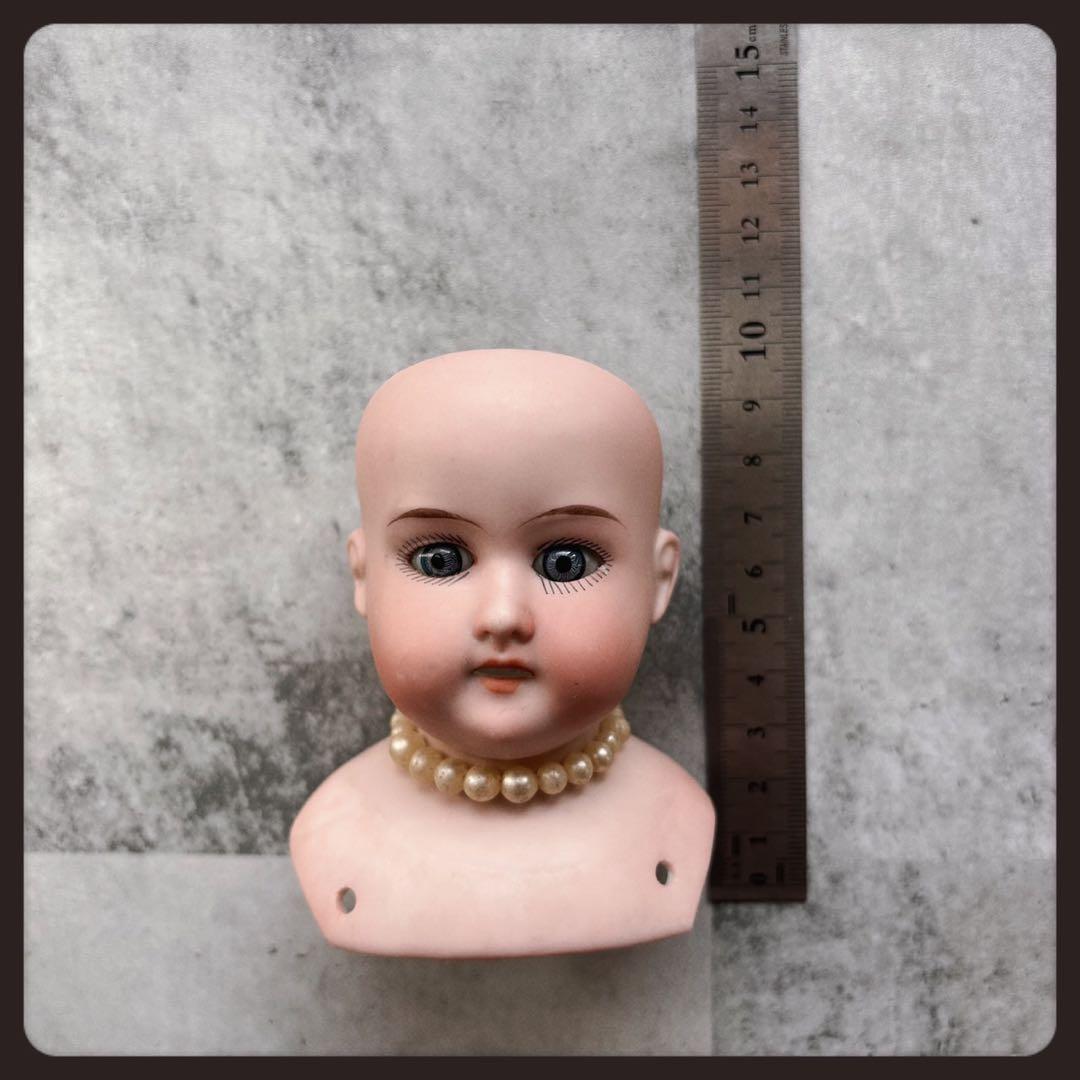 アンティーク ドイツ　Armand Marseille 製 ビスクドールヘッド