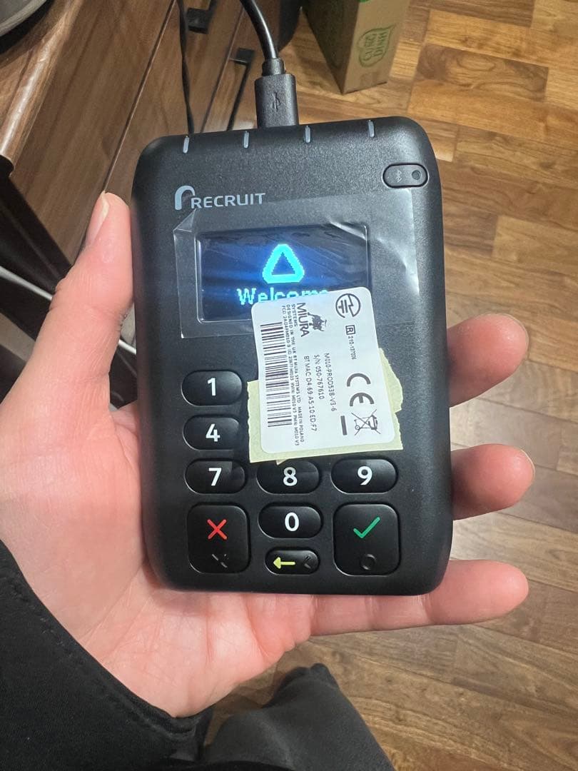 【美品 / 新品未使用】 AirPAY エアレジ　リクルート　カードリーダー