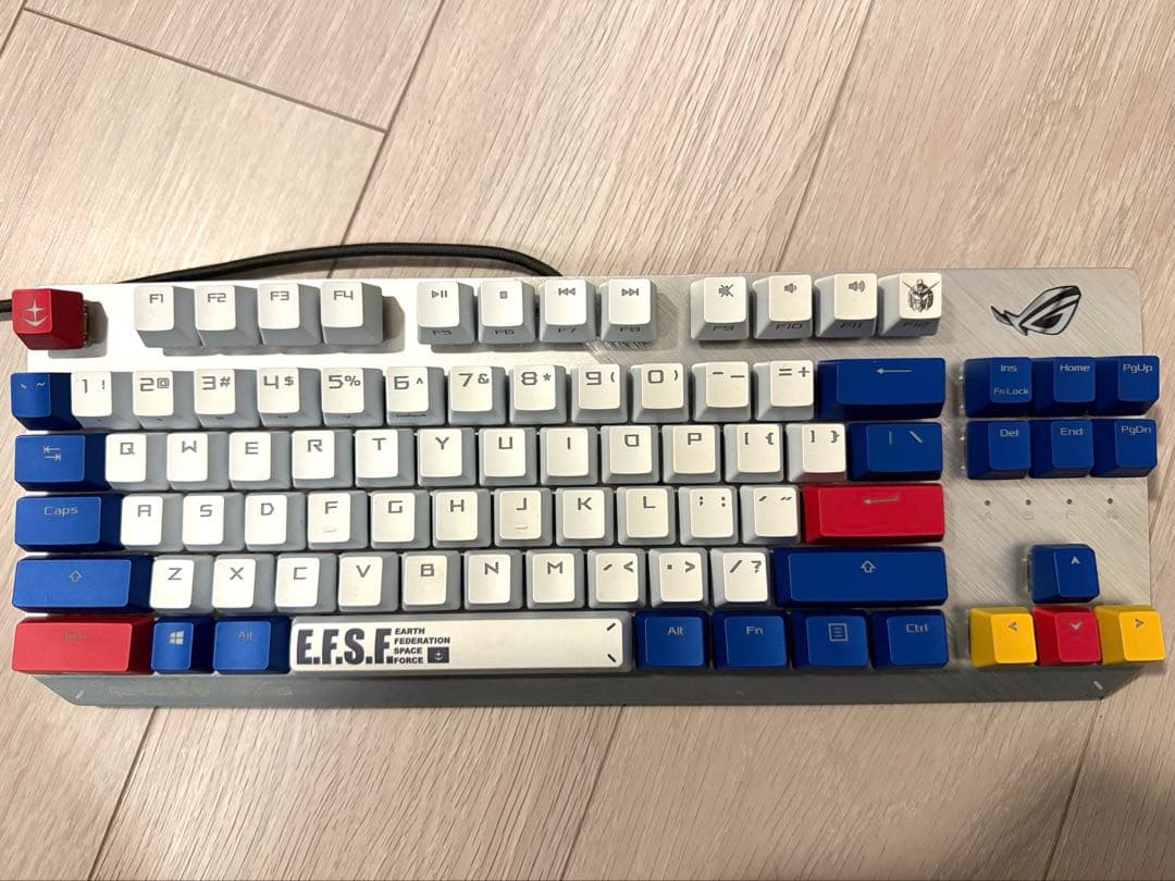 ASUS キーボード ROG Strix Scope TKL GUNDAM