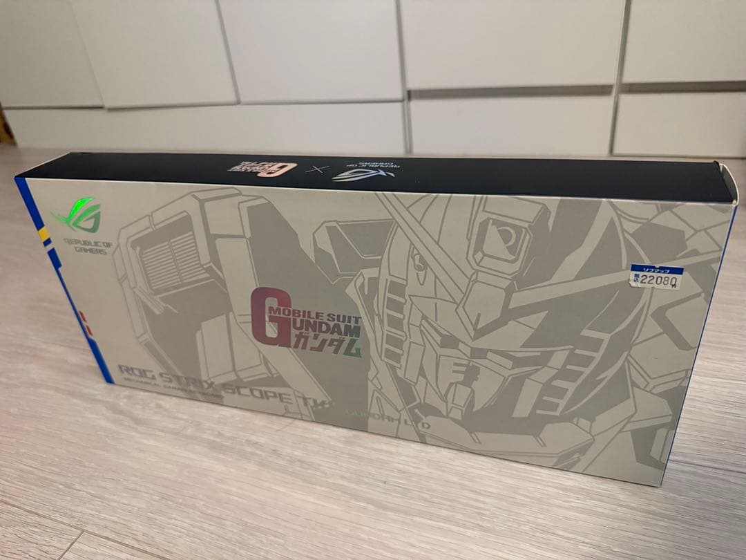ASUS キーボード ROG Strix Scope TKL GUNDAM