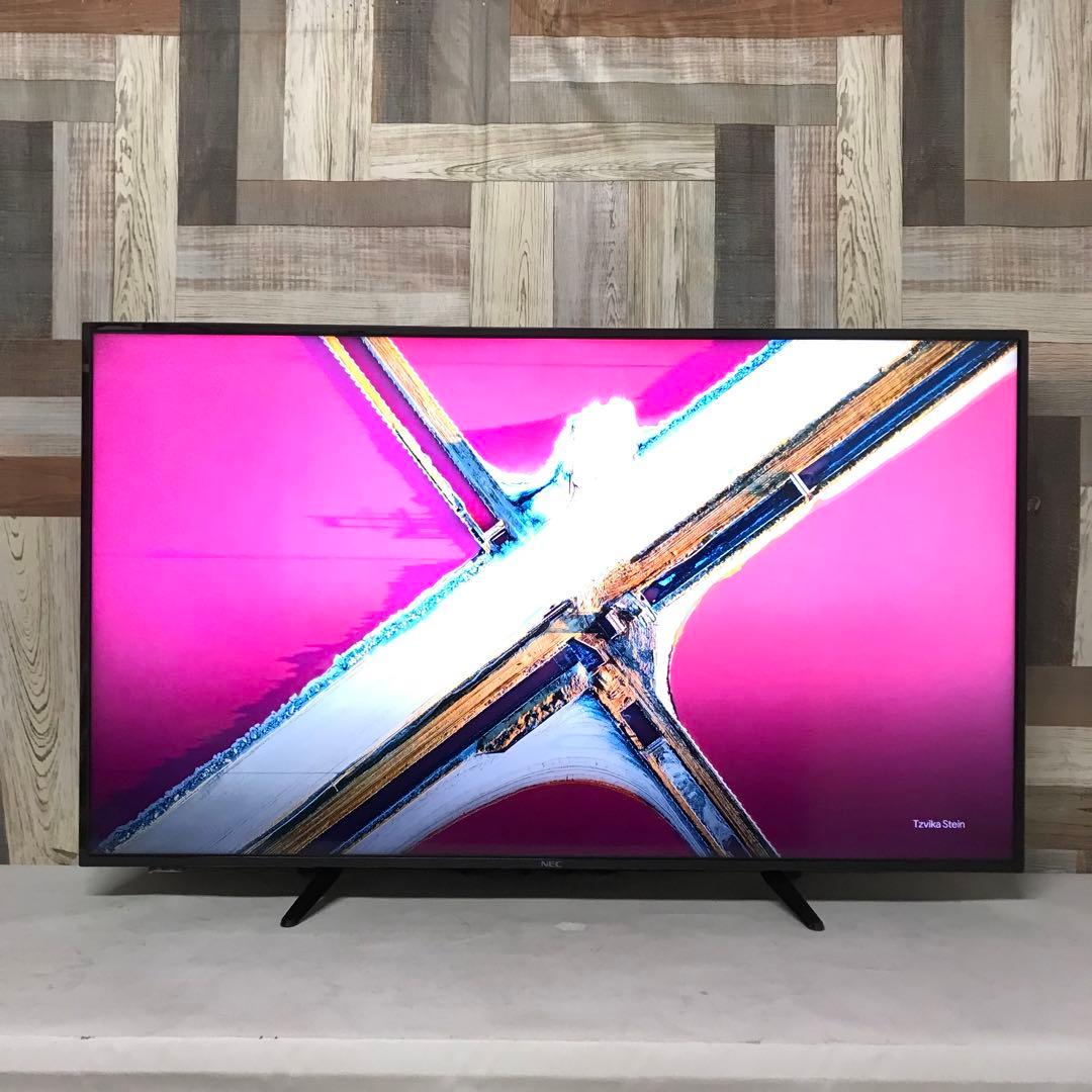 即日受渡❣️全国送料込スリムデザインNEC4K液晶HDR50インチモニター