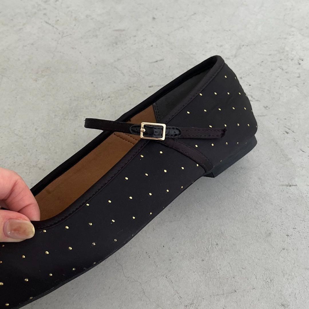 CAPRICIEUX LE'MAGE ドットフラットシューズ パンプス