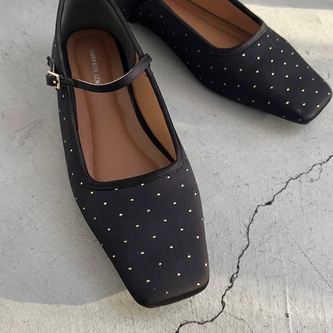 CAPRICIEUX LE'MAGE ドットフラットシューズ パンプス