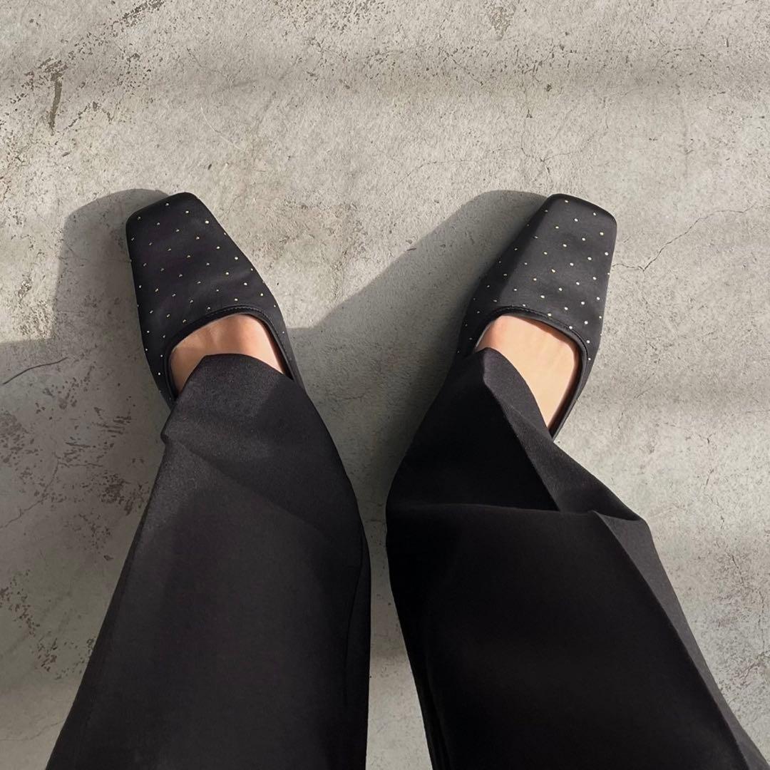 CAPRICIEUX LE'MAGE ドットフラットシューズ パンプス