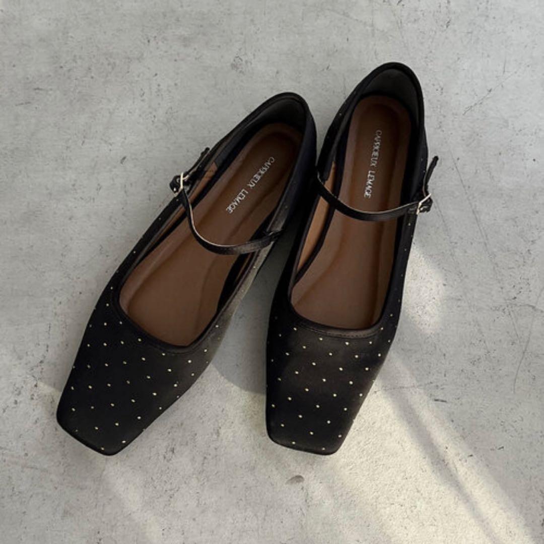 CAPRICIEUX LE'MAGE ドットフラットシューズ パンプス