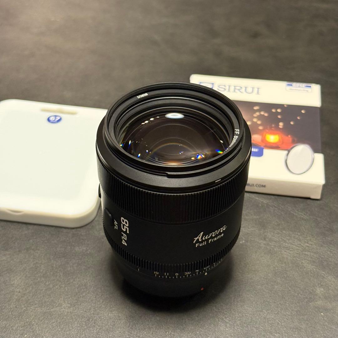 SIRUI AURORA 85mm F1.4 Zマウント 単焦点レンズ