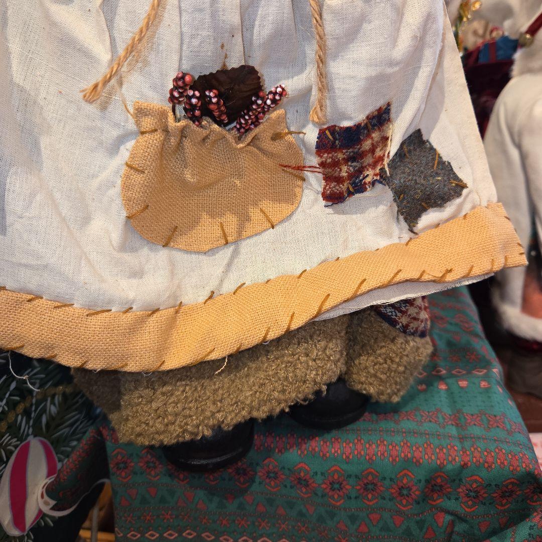 サンタクロースの装飾人形