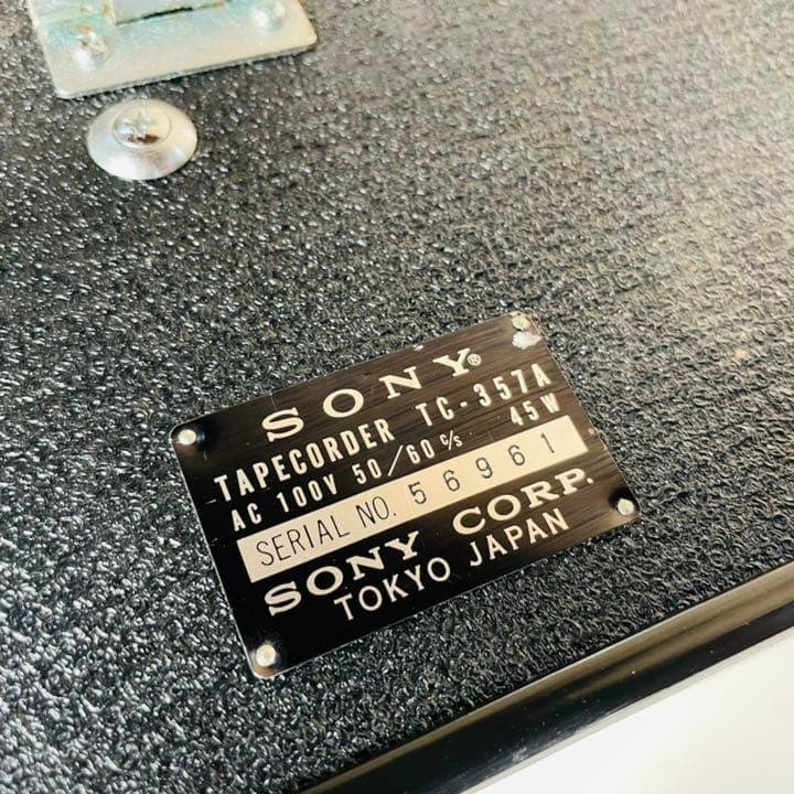 SONY オープンリール　TC-357A