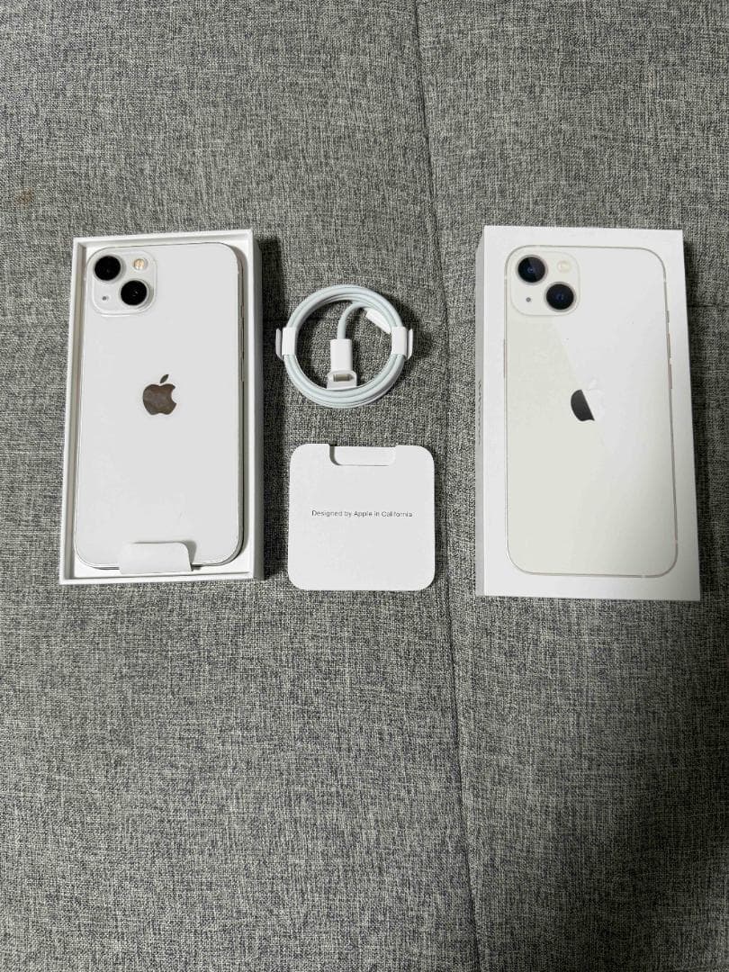 【Appleストア購入】iPhone13 256GB スターライトSIMフリー