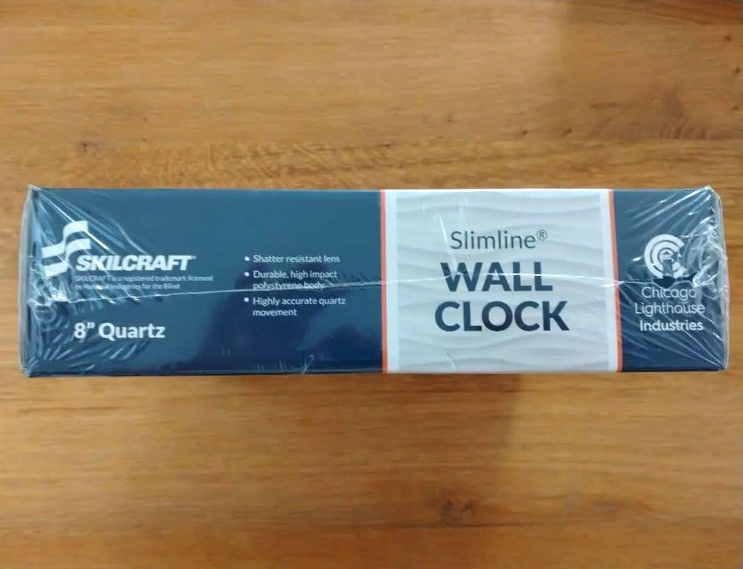 新品 米軍放出 USMC SKILCRAFT ウォールクロック 壁掛け時計 米軍