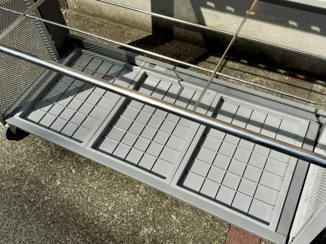 ス*パ様 【美品✨】テラモト　ロック式傘立　キーレス傘立SD2　折りたたみ式　3