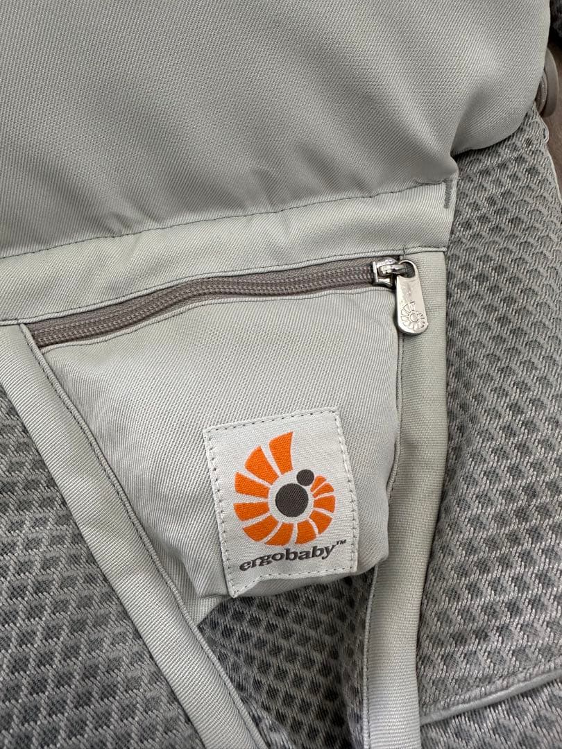 エルゴ オムニブリーズ メッシュ エルゴベビー 抱っこ紐 パールグレー 美品