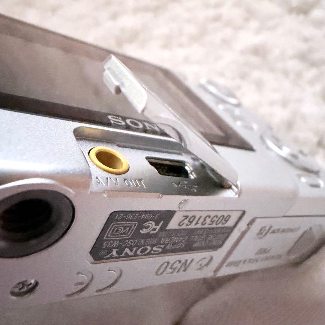 美品【動作品】SONY ソニー Cyber-Shot DSC-W35 シルバー