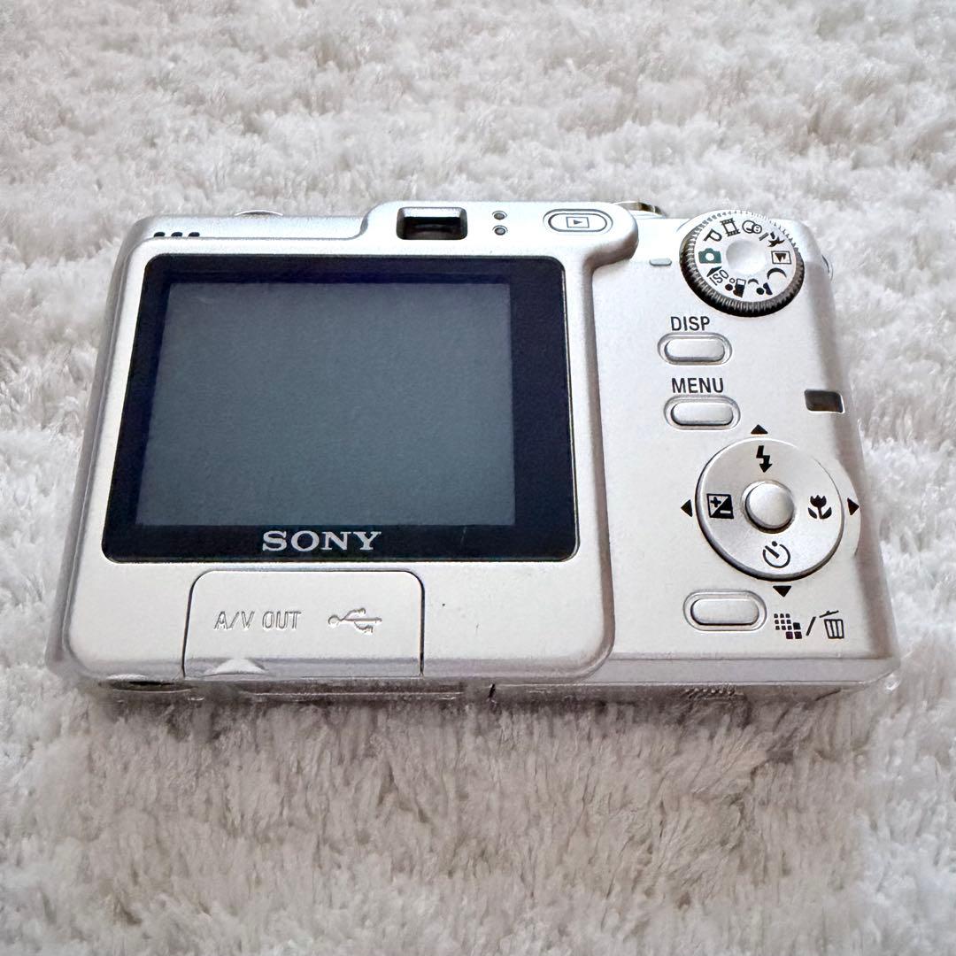 美品【動作品】SONY ソニー Cyber-Shot DSC-W35 シルバー