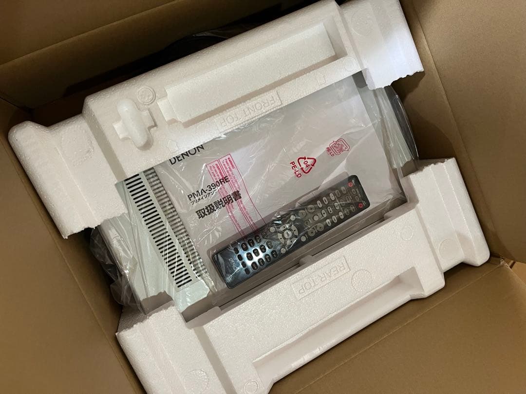 【セキ】DENON PMA-390RE プリメインアンプ 動作確認済み