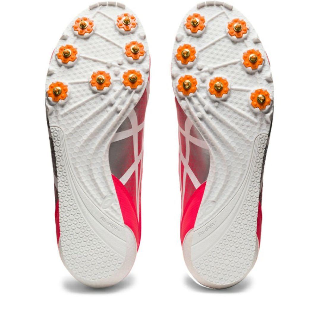 ASICS EFFORT13（25cm）スパイクピン、レジナスガード、ハンドル付