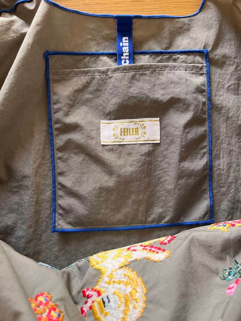 【正規品】フェイラー ボールアンドチェーン ハイジ グレー L