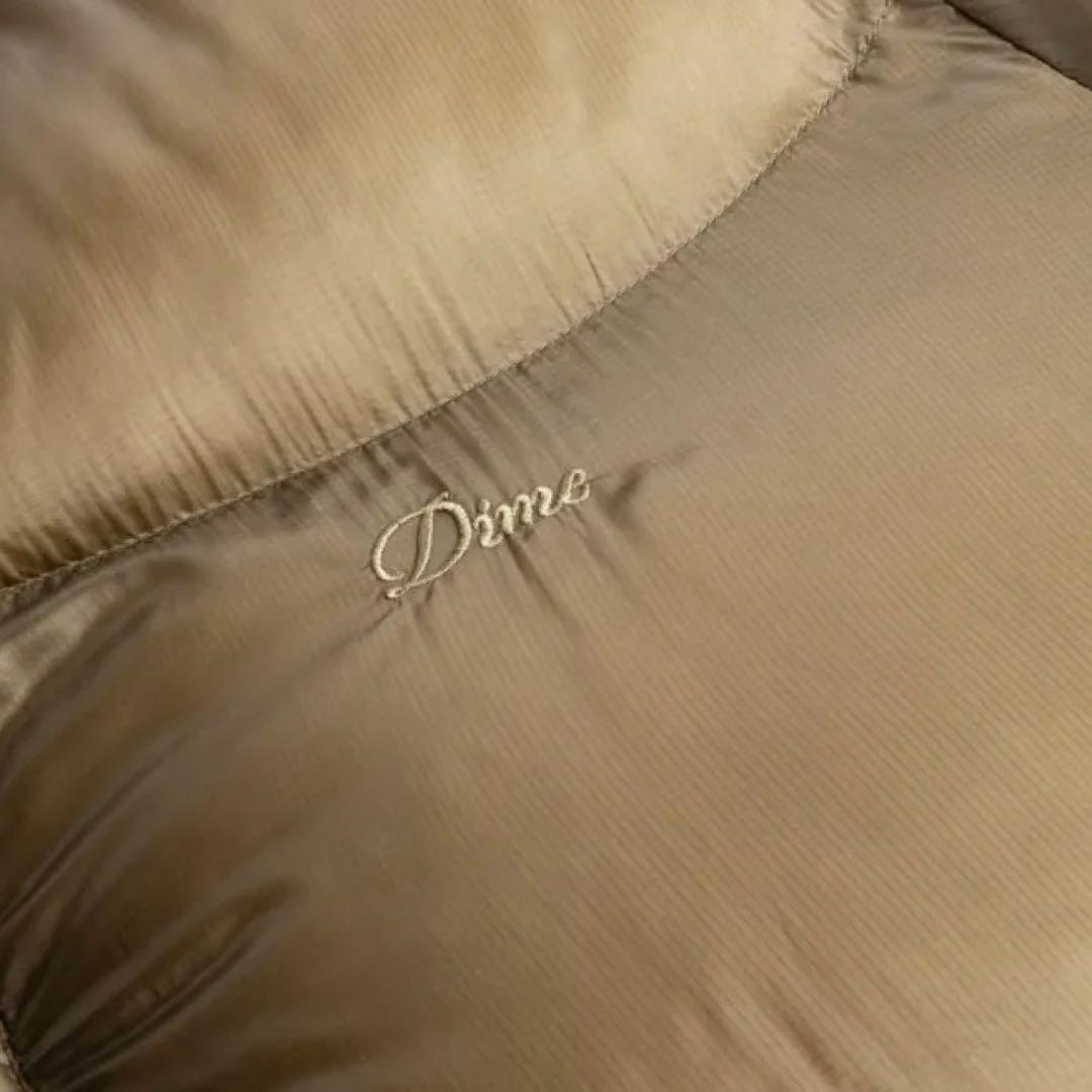 Dime CLASSIC RIPSTOP PUFFER ダウン ゴールド M