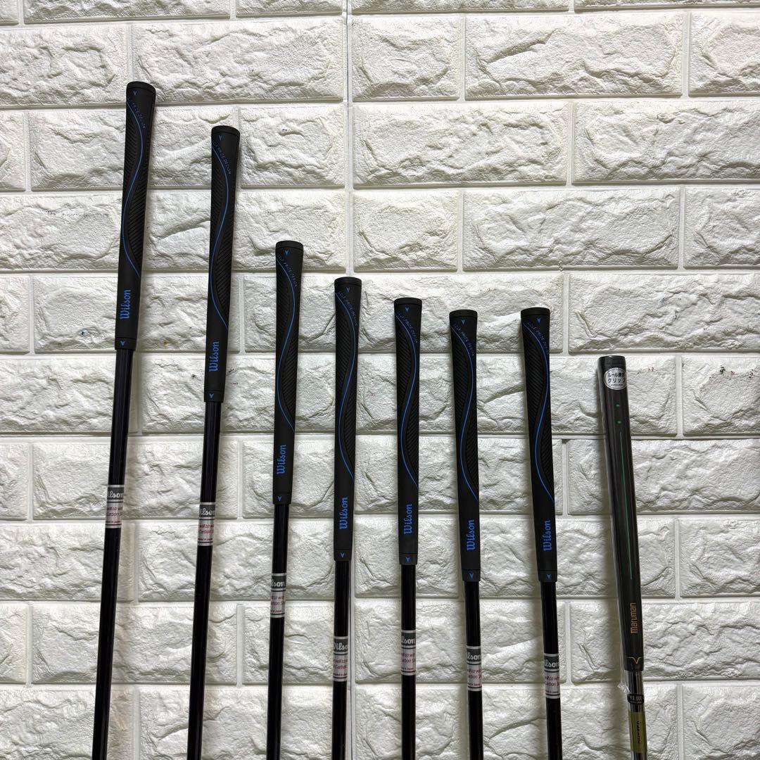 ゴルフセット レディース　ラウンドOK 打感良好　すぐ使える　Wilson