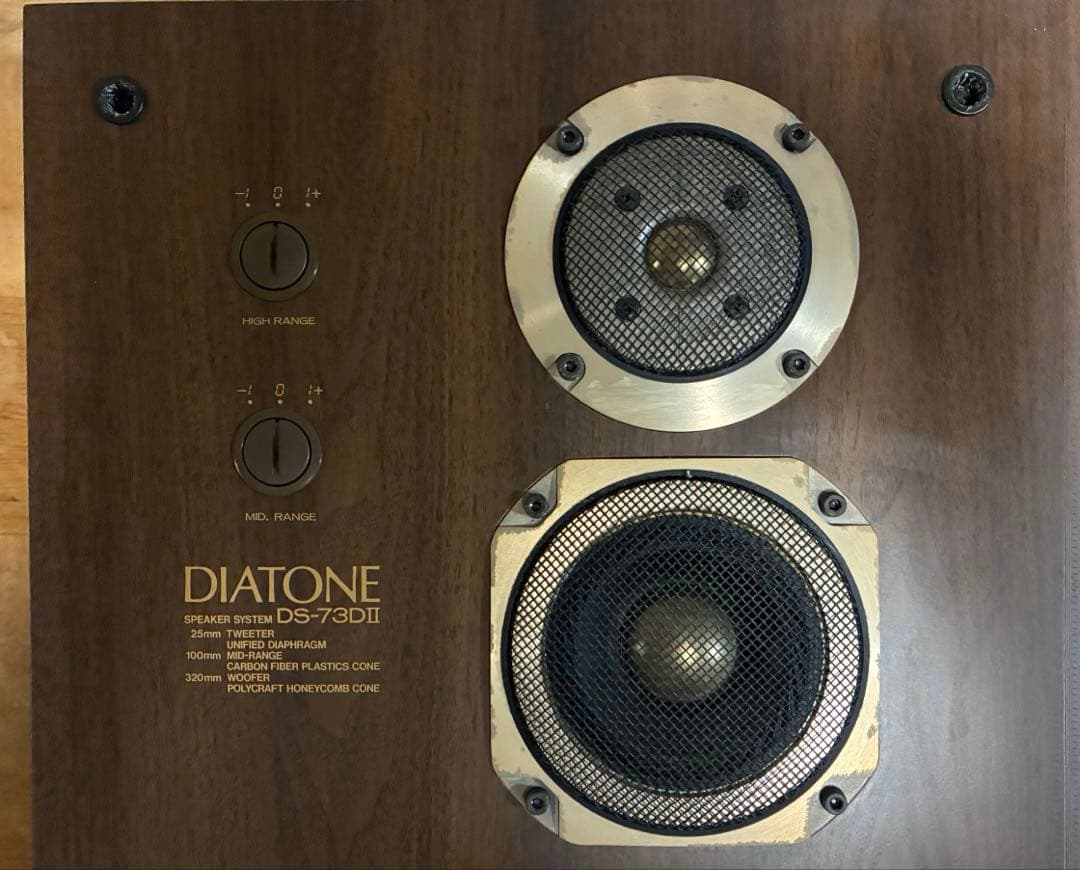 DIATONE DS-73D II スピーカー ペア 音出し確認済み 引取歓迎