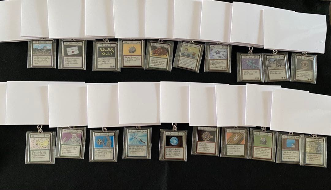 ハンター×ハンター 冨樫博覧会　グリードアイランドキーホルダーディスプレイ