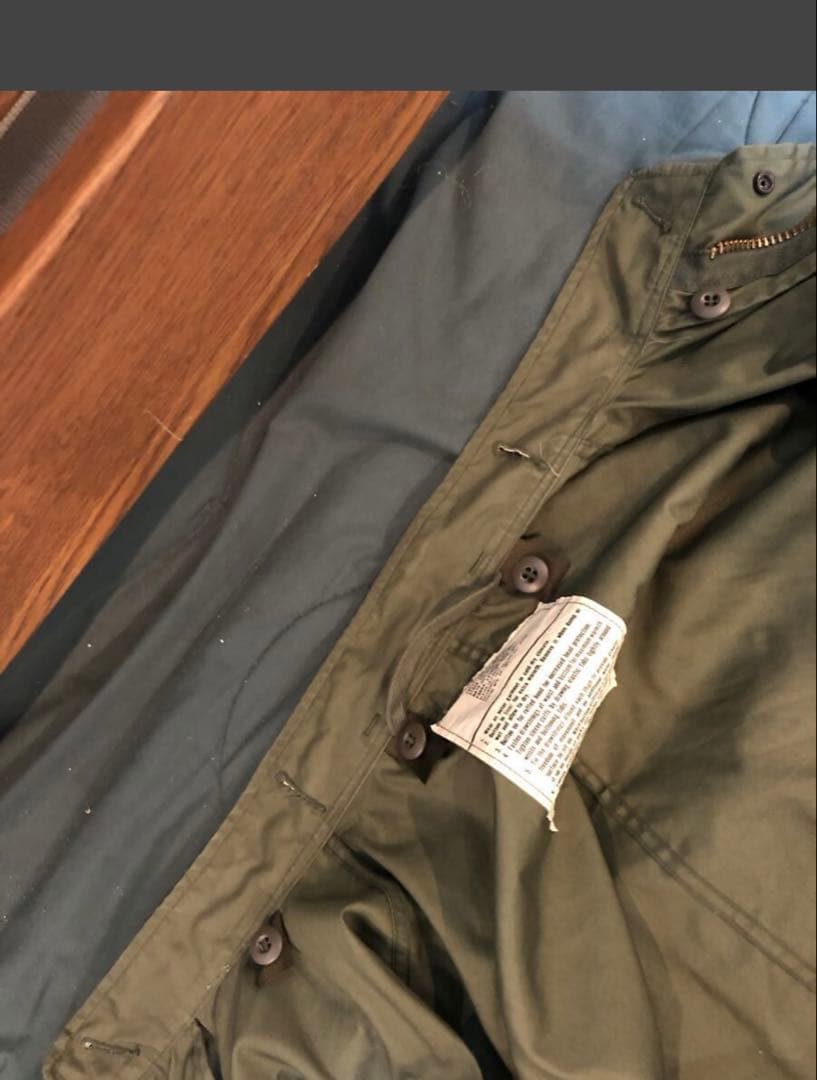 70s M-65 米軍実物　フィッシュテール　モッズコート　78会計