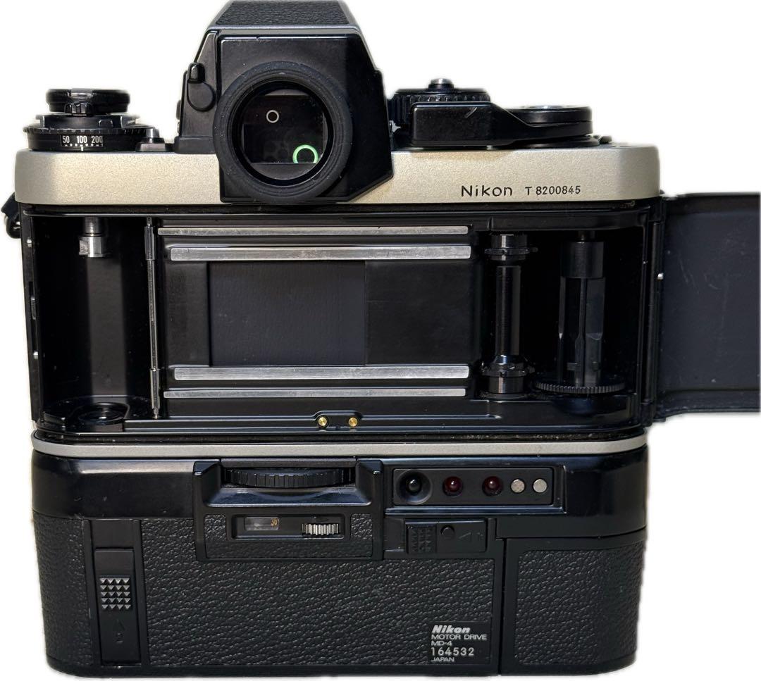 Nikon F3/Tチタンシルバー+MD-4+NIKKOR 55mm 1:1.2