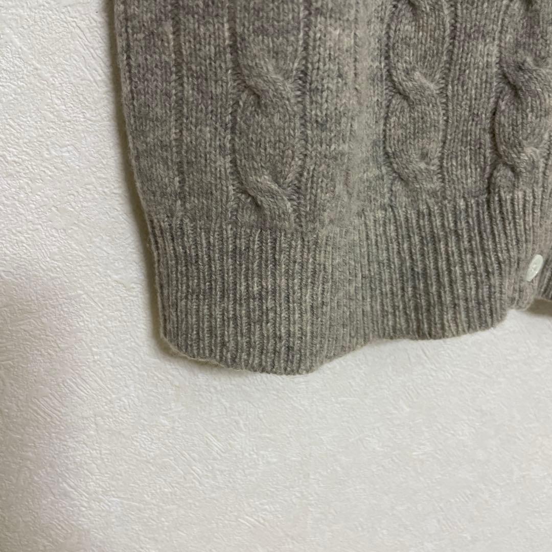 ラルフローレン ケーブルニット カーディガン XS