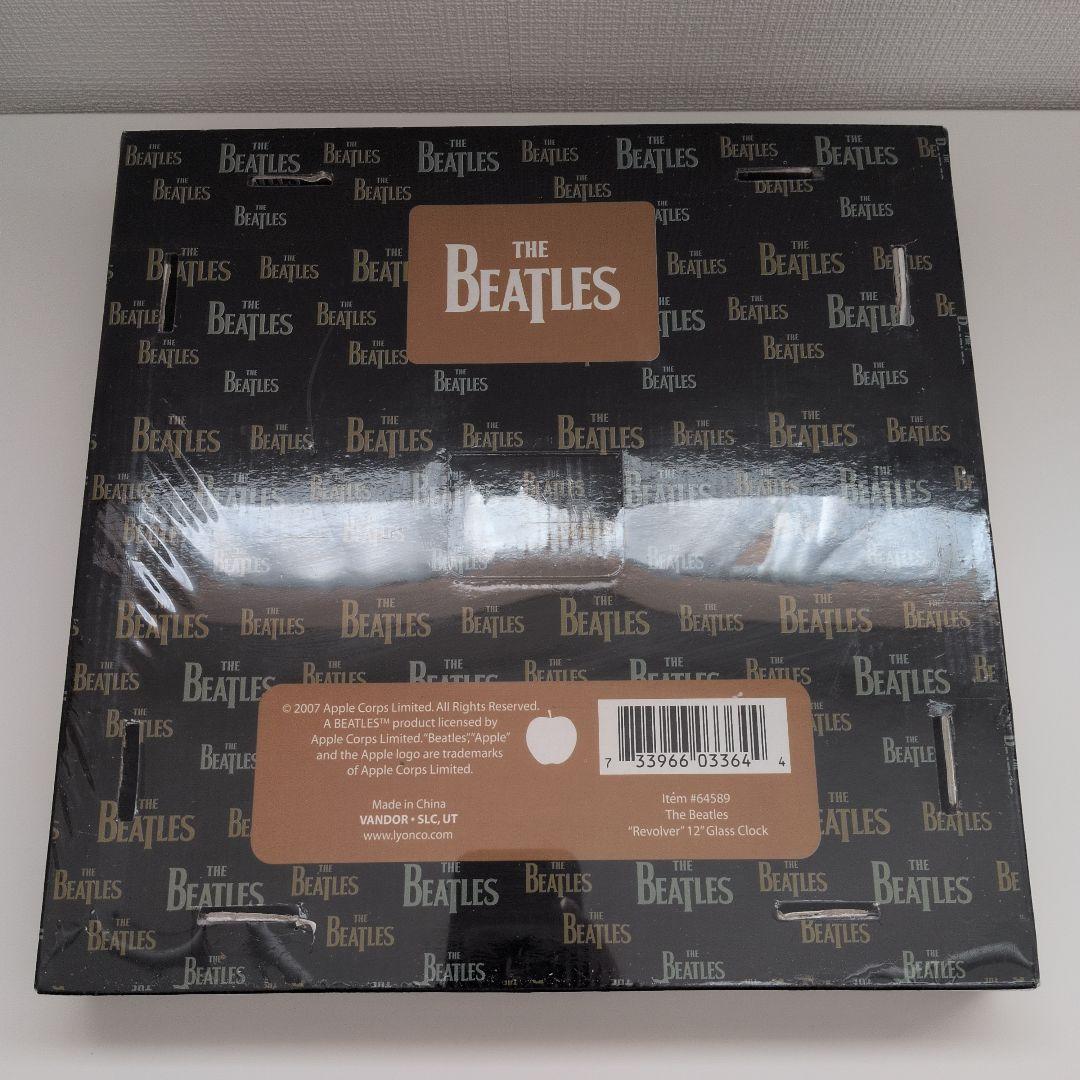 ビートルズ　掛時計 Revolver 12\" Glass Clock レトロ