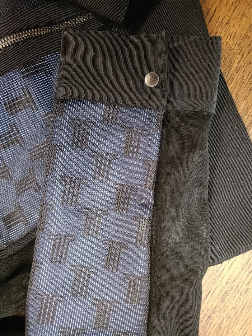 LANVIN ネイビー ブラック ブルゾン 38