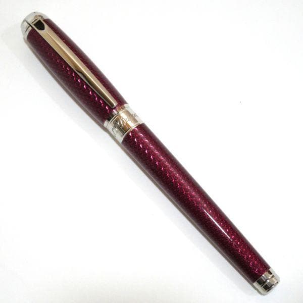 デュポン S.T.Dupont 410112L ギヨシェ ダークピンクド 万年筆