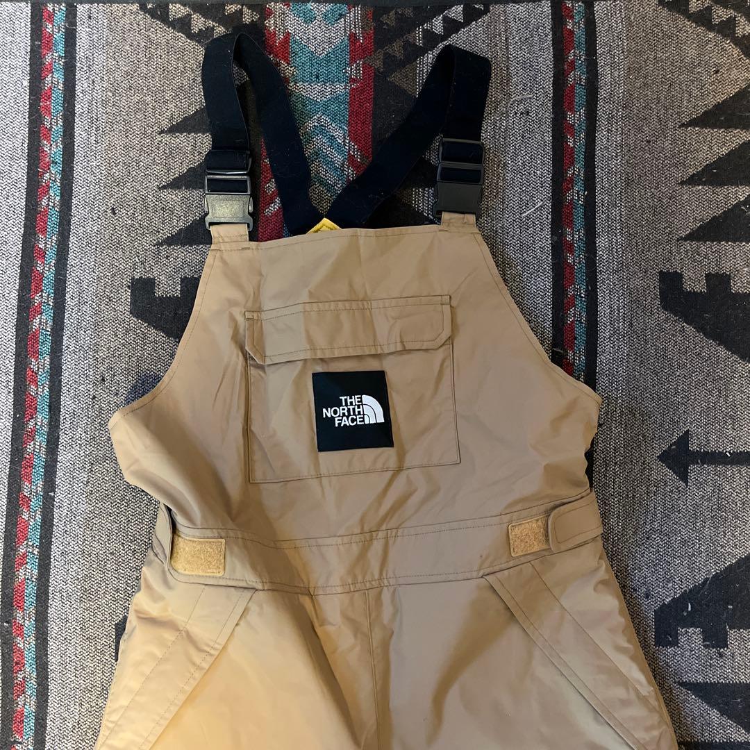 【キッズ】North Face 150スノーボード　スノーインサレーションビブ