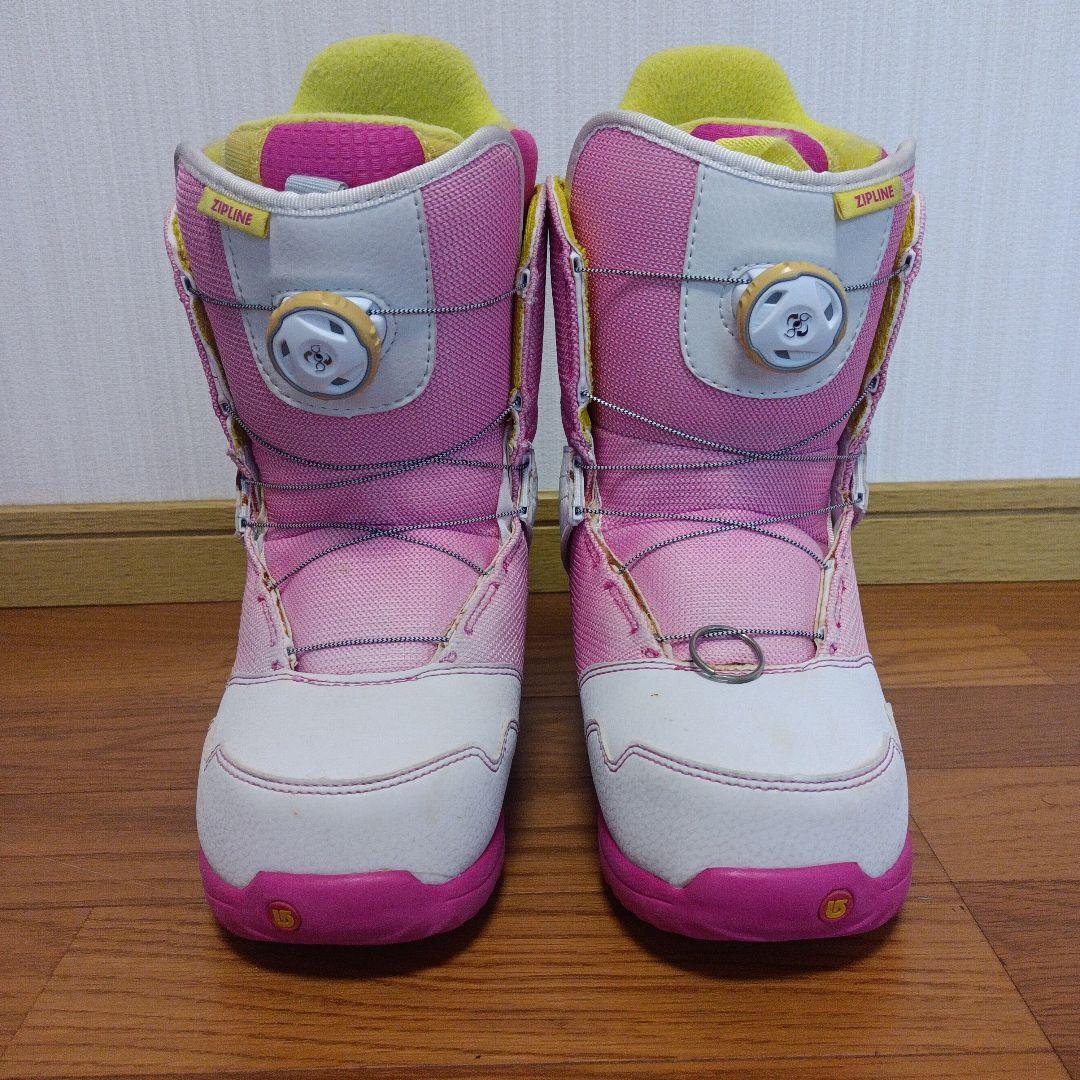 【良品】BURTON　ZIPLINE スノーボードブーツ　23.0