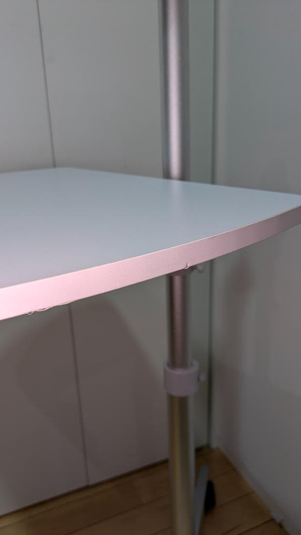 モニタースタンド （床置き・キャスター付）シルバー