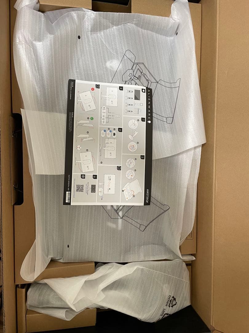 Alienware AW2725QF-A デュアル解像度(4K/FHD)