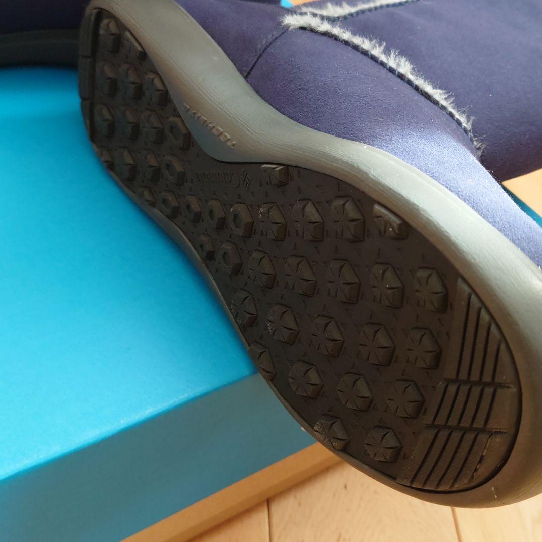 新品　コロンビア　ショートブーツ　ネイビー　25cm 内側ボア　ユニセックス