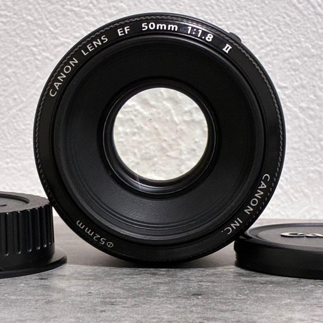 ⭐️美品⭐️キャノン Canon EF 50mm 1:1.8 II 単焦点レンズ