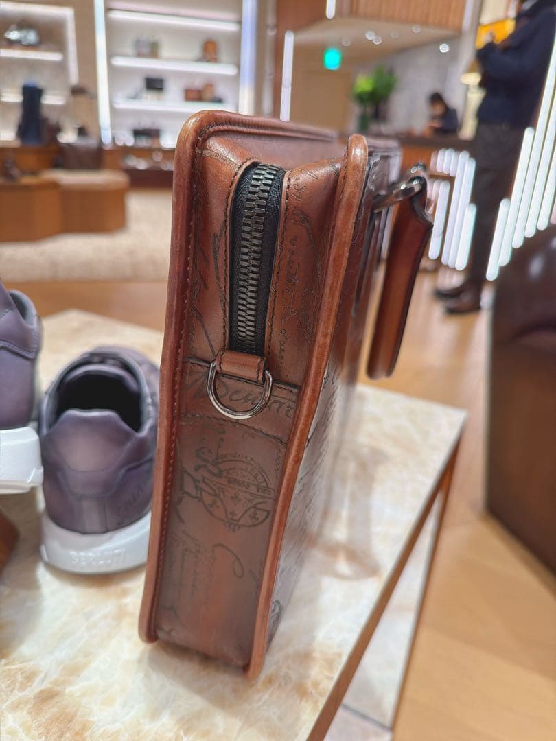 【定価62万希少5スタンプ】ベルルッティアンジュールトートバッグ　ビジネスバッグ