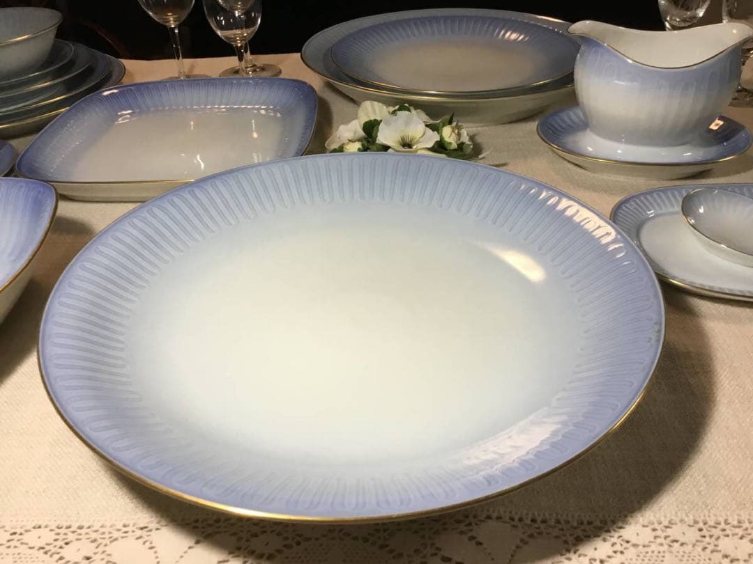 B＆G◆バレリーナ/ 大皿 31.5◆希少 デンマーク ビンテージ プレート