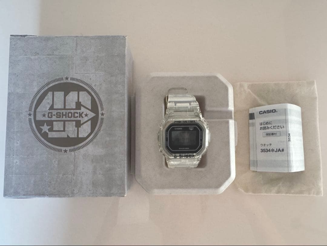 カシオ G-ショック 腕時計 DW-5040RX-7 40周年