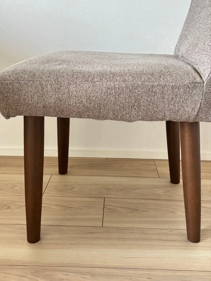 【2月までの期間限定！】ライトベージュチェア