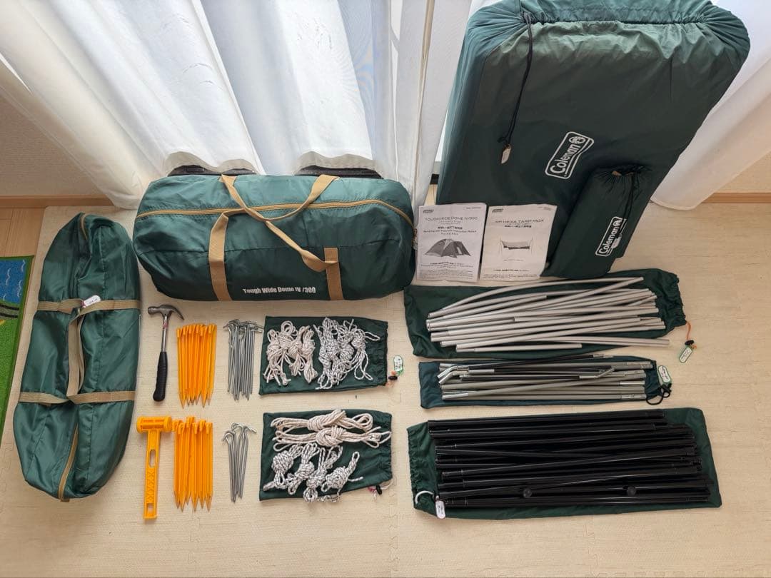 Coleman タフワイドドームIV300 スタートパッケージ&XPヘキサタープ