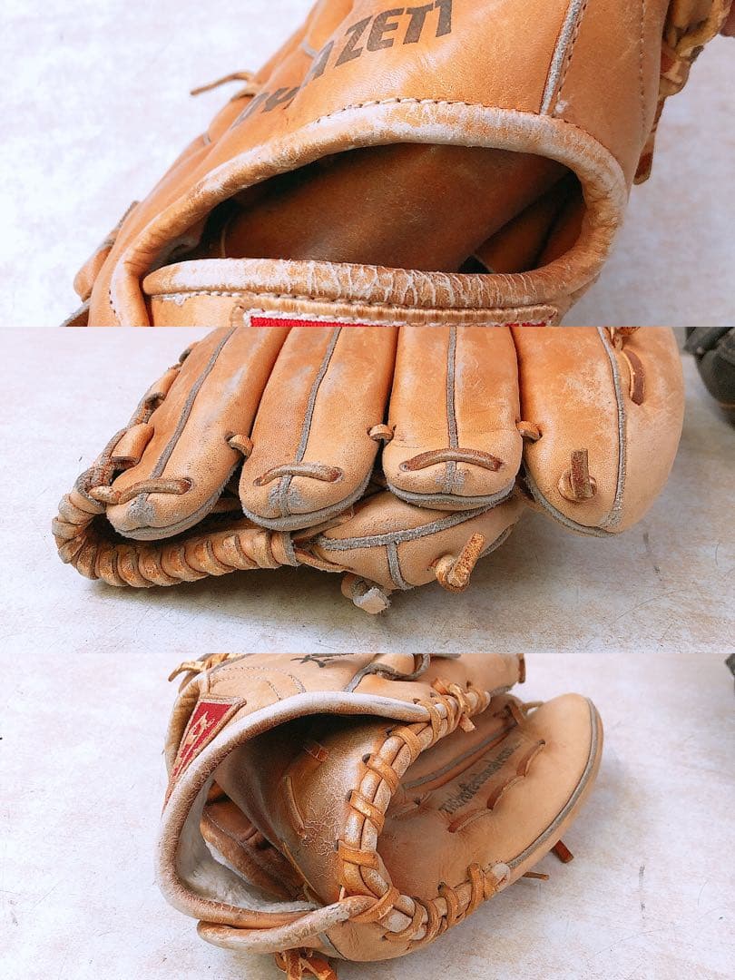 野球用グローブ 3点まとめ★SPALDING 21-00 ZENT 他