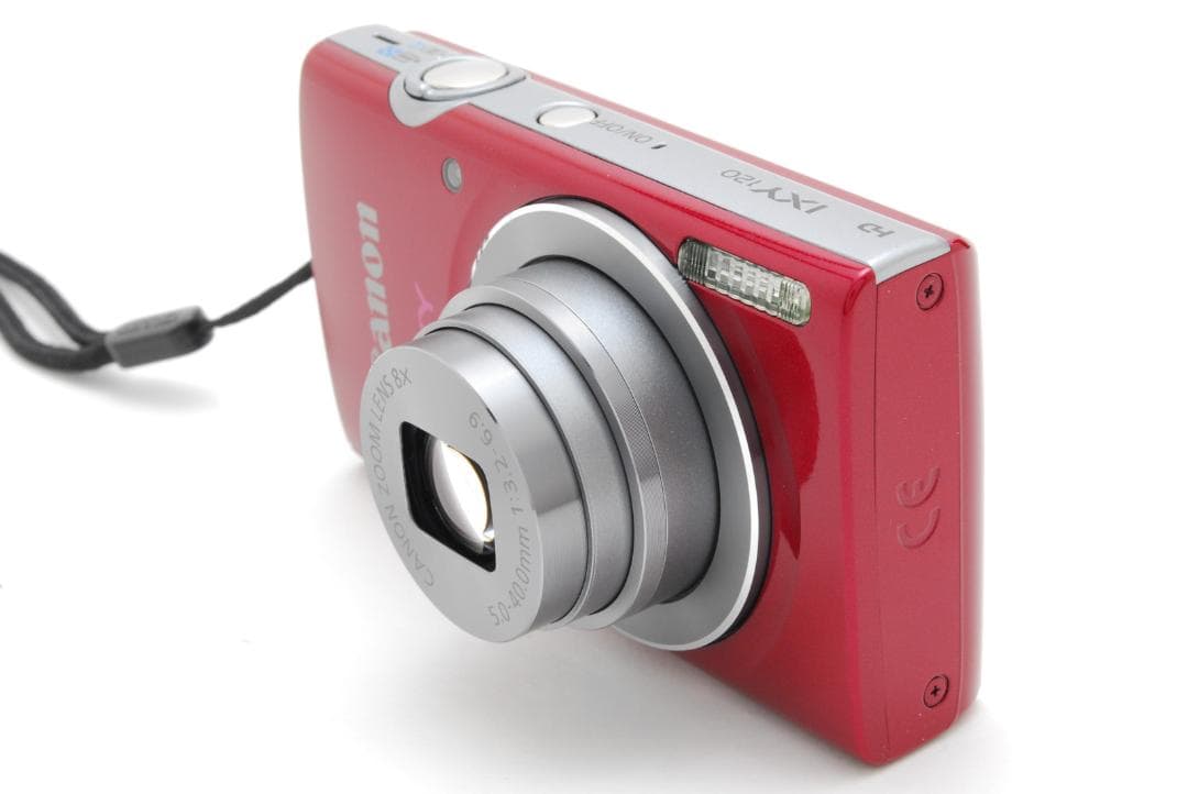 Canon IXY 120 レッド 本体と付属品 動作確認済み