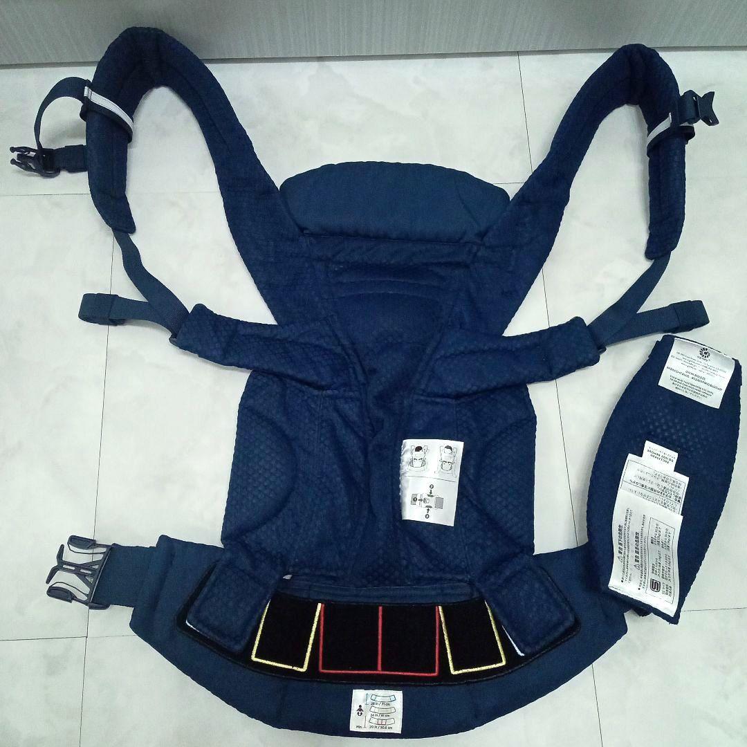 極美品♡国内正規品《エルゴベビー》オムニブリーズ・ミッドナイトブルー