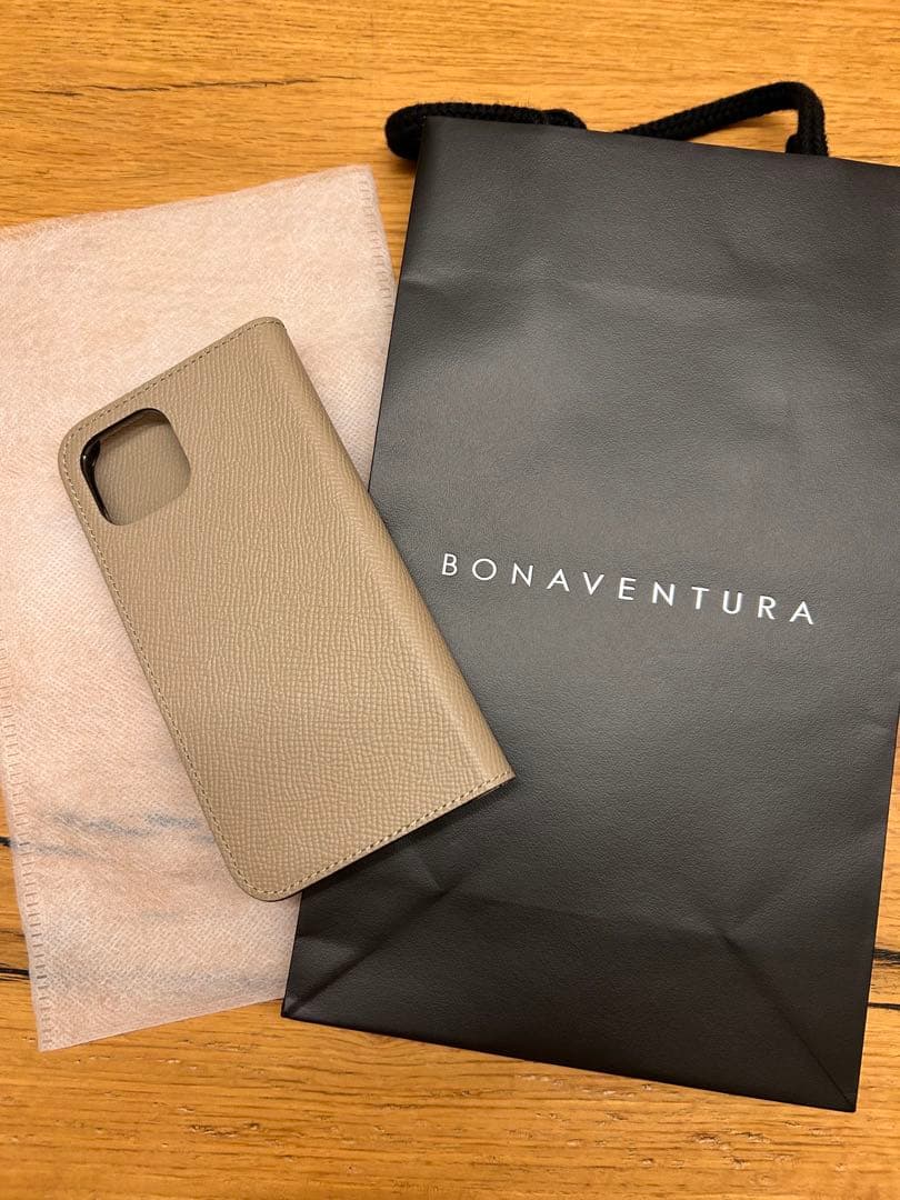 新品未使用 BONAVENTURA iPhone 13/14 グレージュ